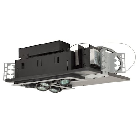 Jesco 50W 5-Light L-Corner Black Interior With Silver Trim MG1650-5LESB